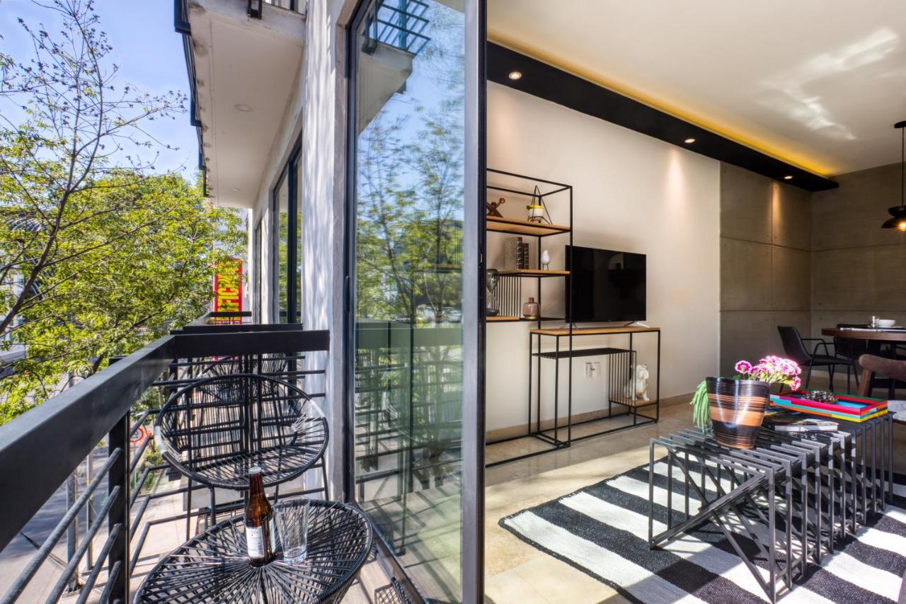 Uliv El Angel Aparthotel Mexico City Ngoại thất bức ảnh