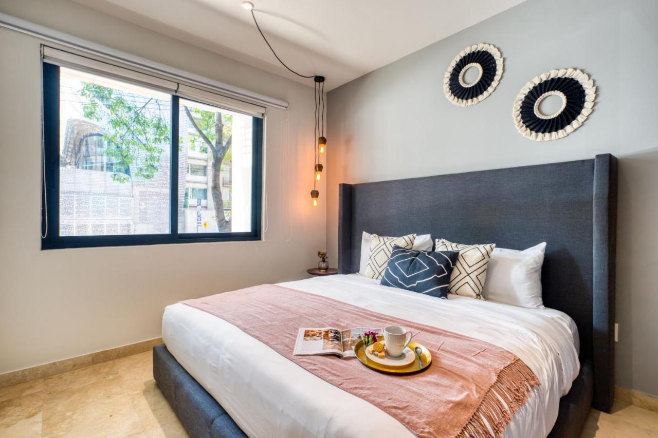 Uliv El Angel Aparthotel Mexico City Ngoại thất bức ảnh